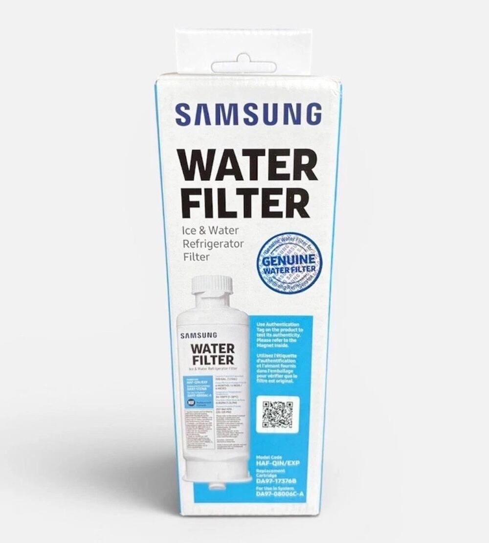Genuine Samsung DA97-17376B HAF-QIN/EXP Refrigerator Water Filter OEM New Sealed